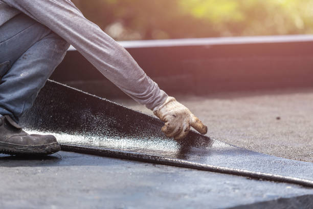 Professional Emergency Waterproofing technician working in Lenni, PA